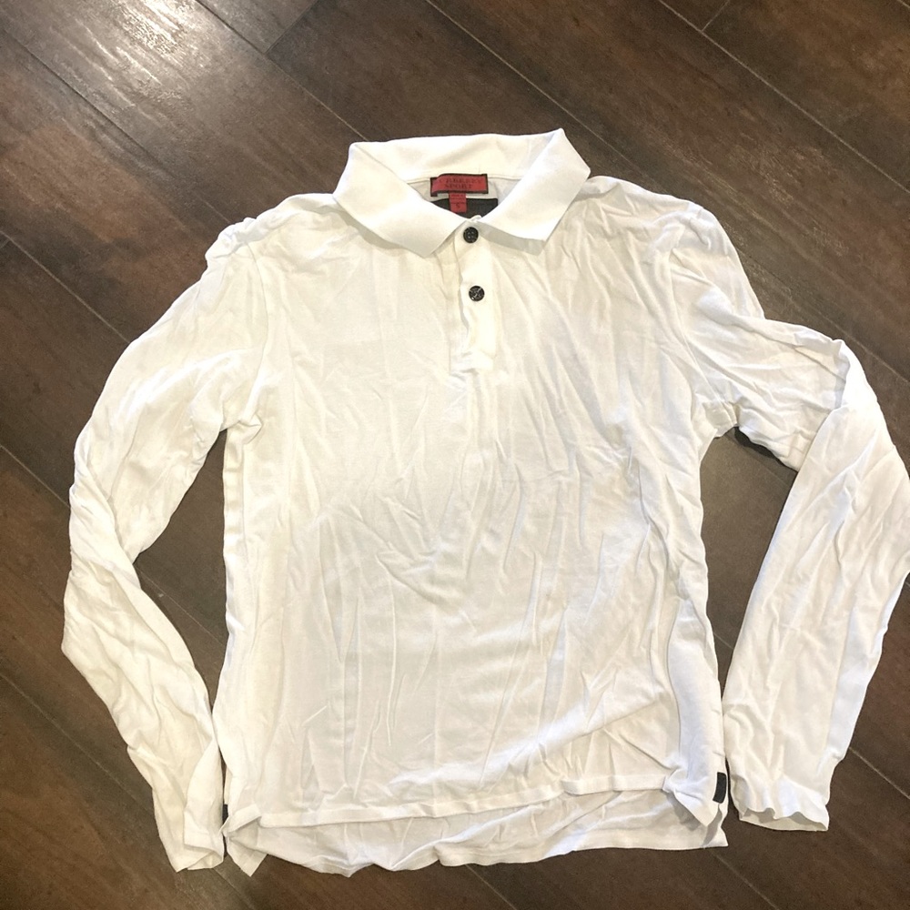 Burberry sport long sleeve top womens S
